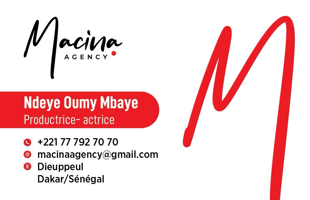 Carte de visite Macina Agency